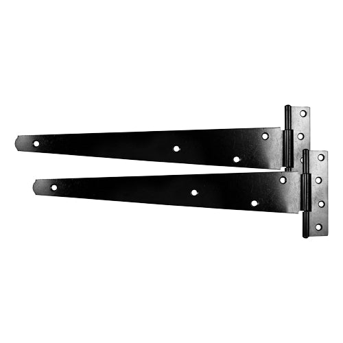 Medium Tee Hinges - Black 15"