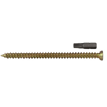 Concrete Frame Screw 7.5x152mm Box 100